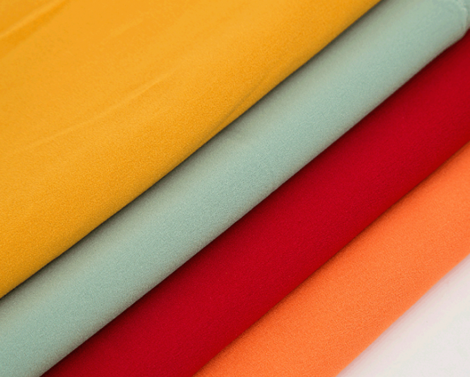 Custom Yarn Dyed Fabric Spandex / 4 Way Stretch Polyester Fabric Skin - Friendly